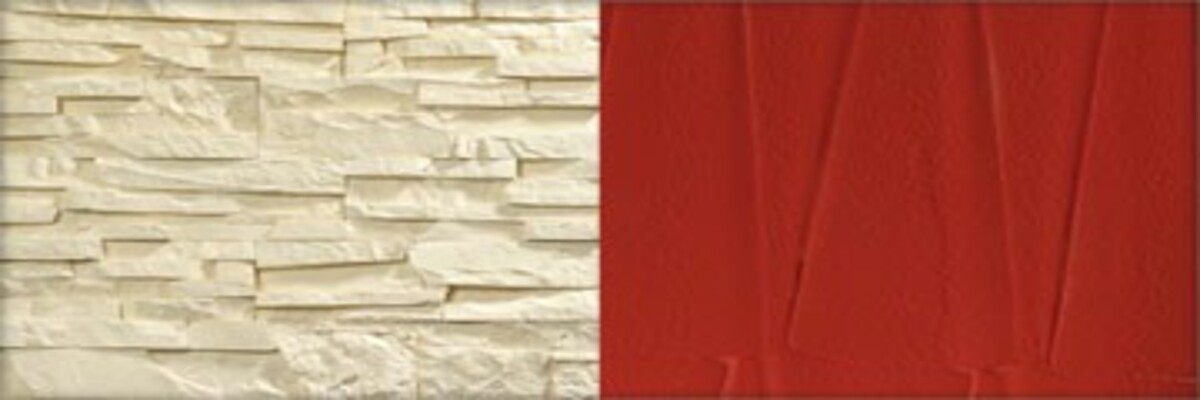 Decoratieve plaat met steenlook en pleisteroppervlak