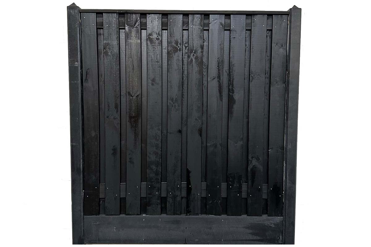 Houten tuinscherm