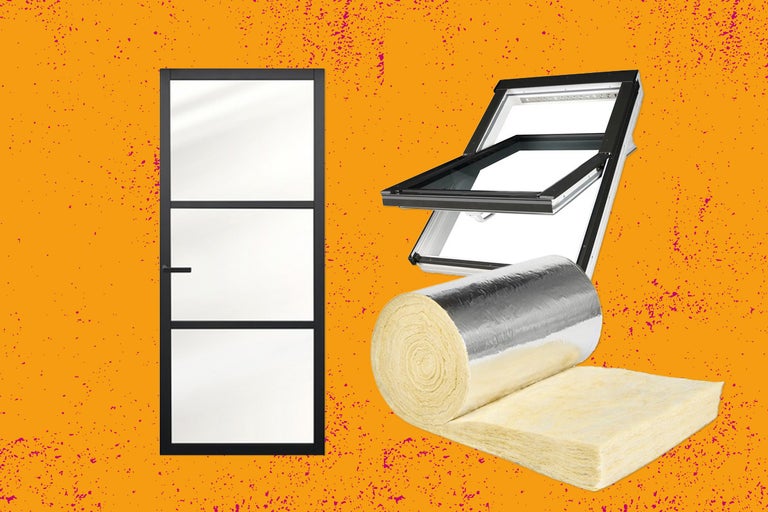 Kamerdeur, dakraam en isolatie voor de interieurbouw