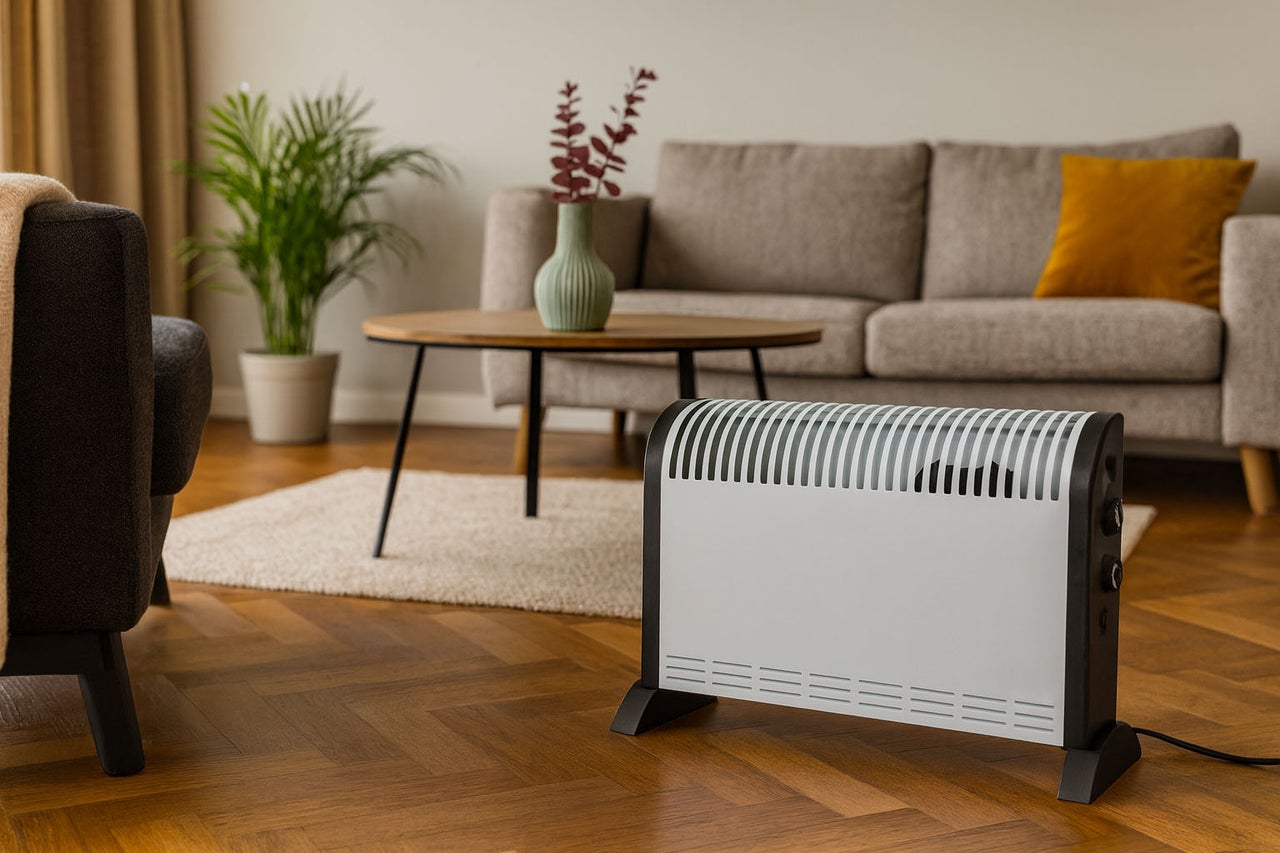 Ruimteverwarming in de woonkamer