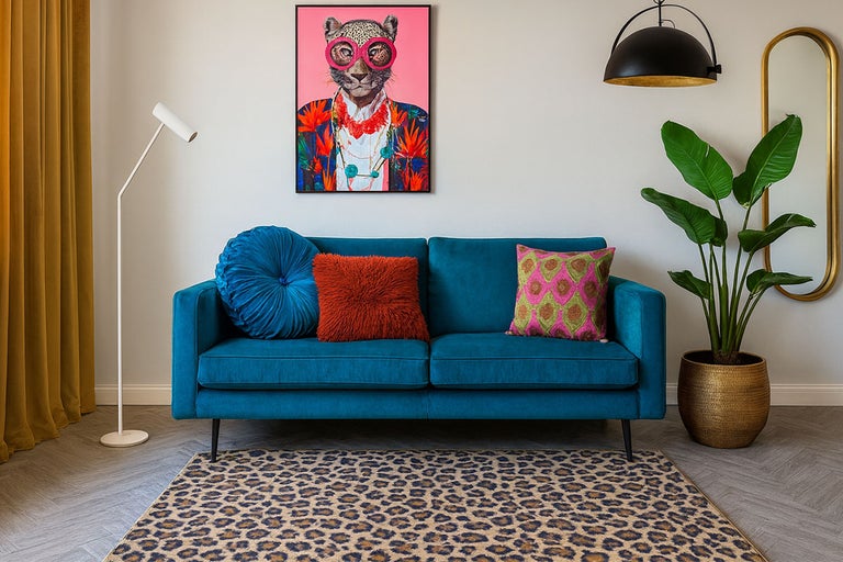 Eclectisch interieur