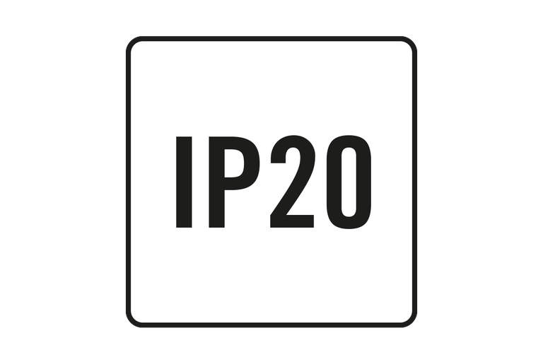Beschermingsgraad IP20