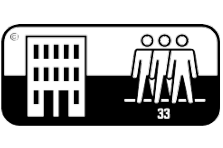 Symbool voor zware belasting in objectbereik