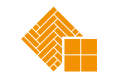 Symbool voor visgraatmotief en tegels