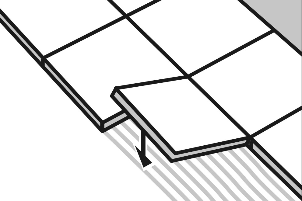  Tegels over een houten vloer leggen | Stap 7 | HORNBACH! 