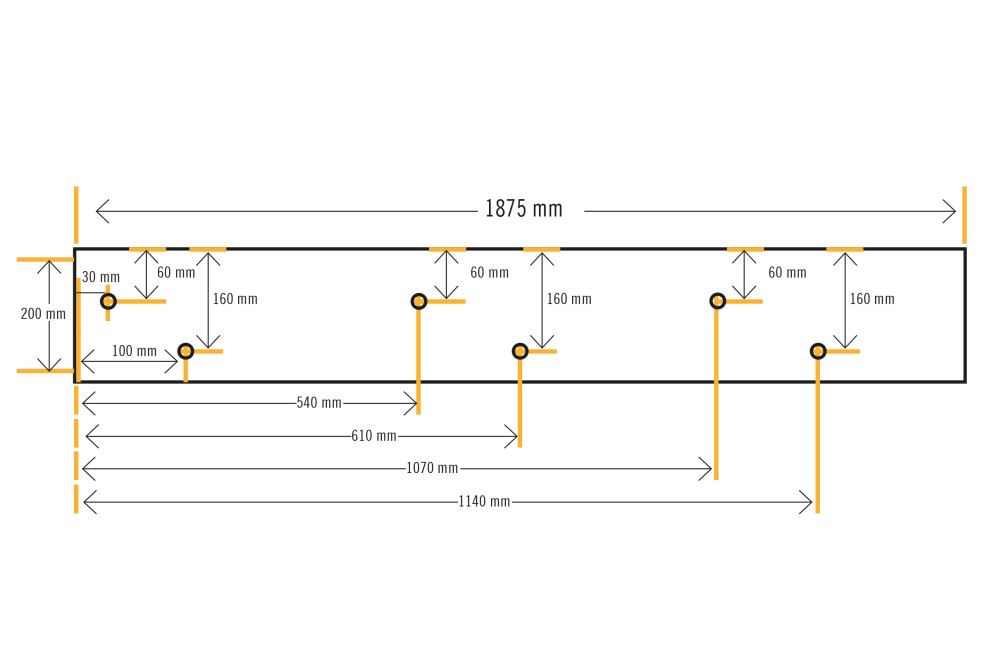 Boorschets planken . ligbank maken HORNBACH Boorschets planken . ligbank maken HORNBACH
