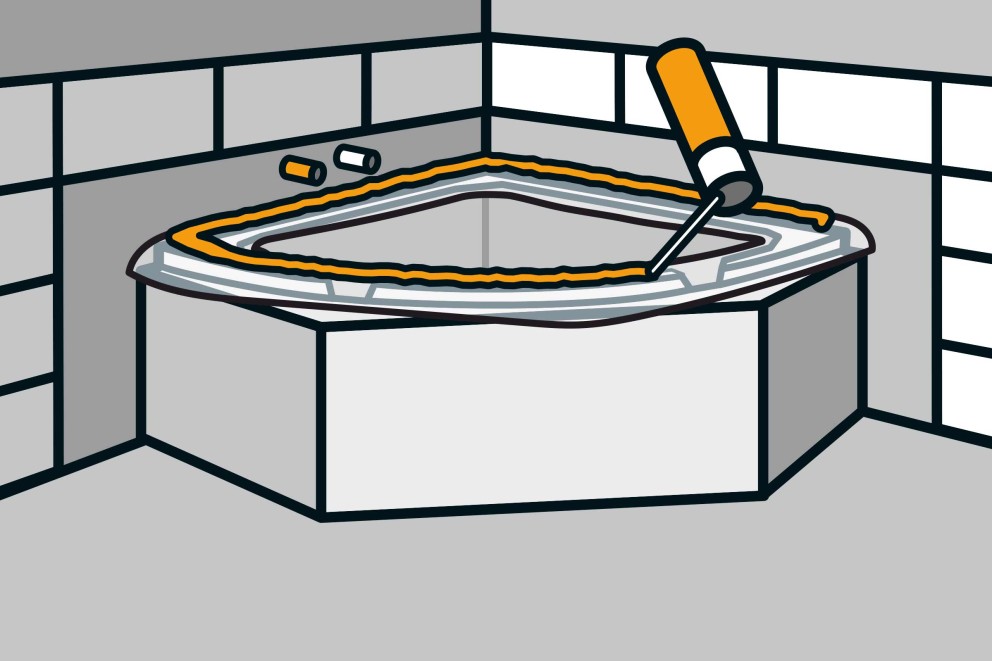  Bad inbouwen met baddrager 19 | HORNBACH 