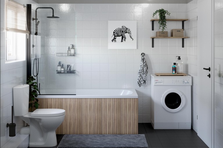 Landelijke badkamer Kenia Landelijke badkamer Kenia