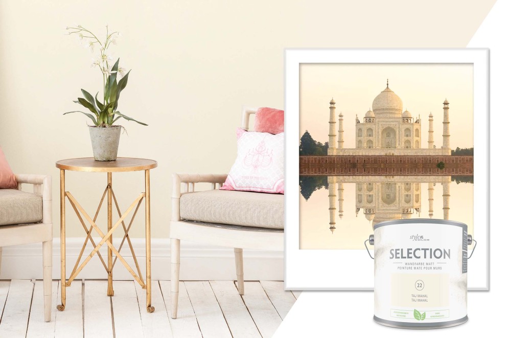 
				Selection muurverf | Taj Mahal | HORNBACH!

			