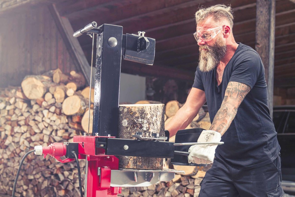 Werken met de kloofmachine . HORNBACH Werken met de kloofmachine . HORNBACH