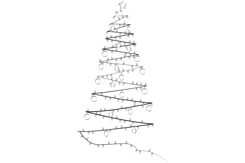 Alternatieve kerstboom maken | slimme zigzag kerstboom | HORNBACH Alternatieve kerstboom maken | slimme zigzag kerstboom | HORNBACH