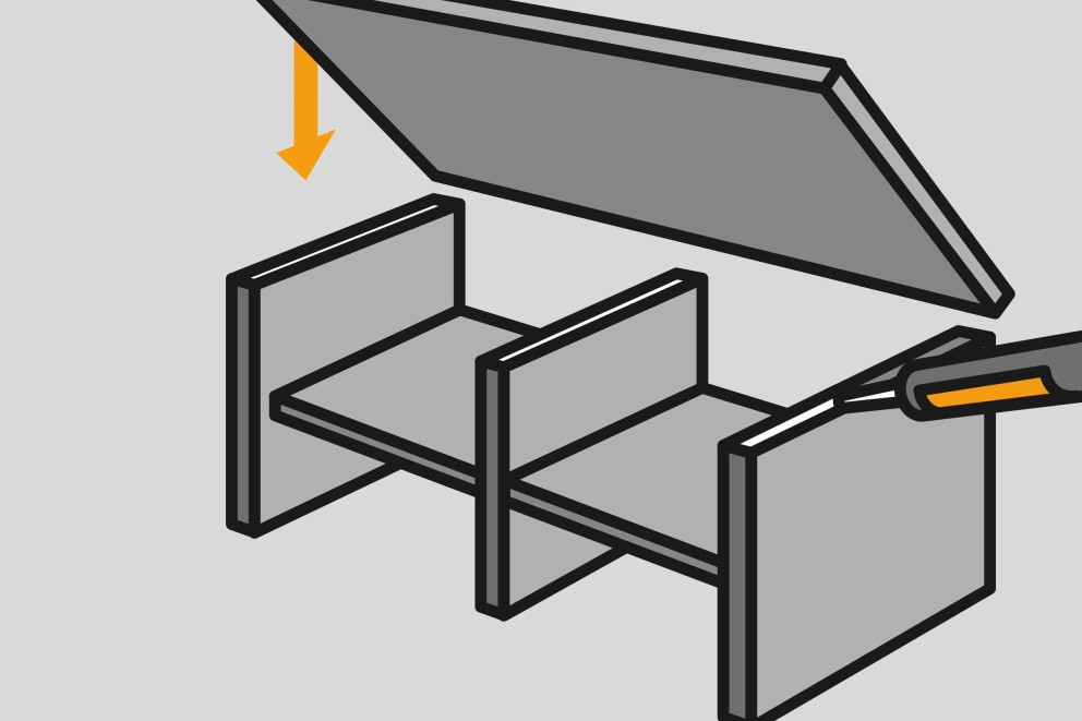  Dubbele wastafel met bouwplaat maken 4 | HORNBACH 