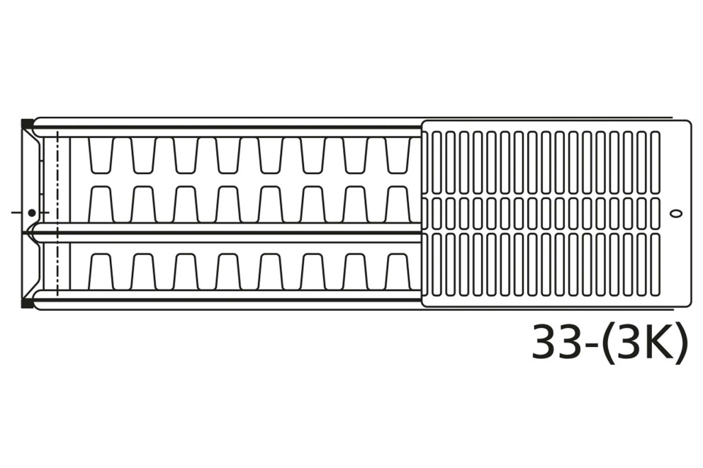 
				Type 33 radiator . HORNBACH

			