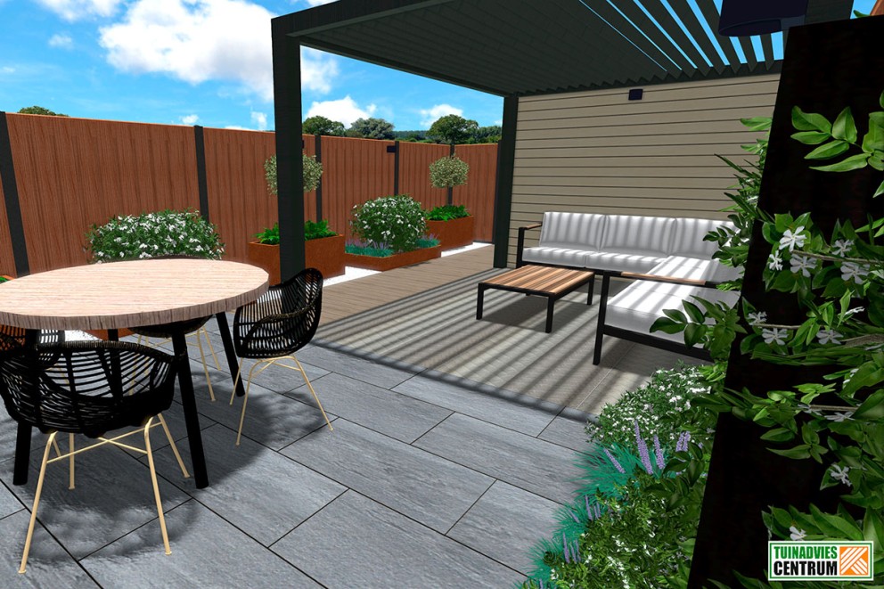 Moderne tuin tuininspiratie van HORNBACH