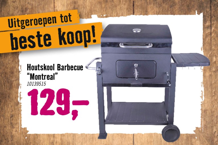 Houtskool Barbecue Montreal Beste Koop! 