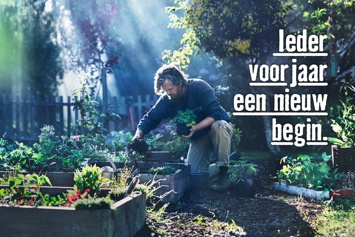 Ieder voorjaar een nieuw begin . HORNBACH