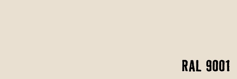 RAL 9001 tint