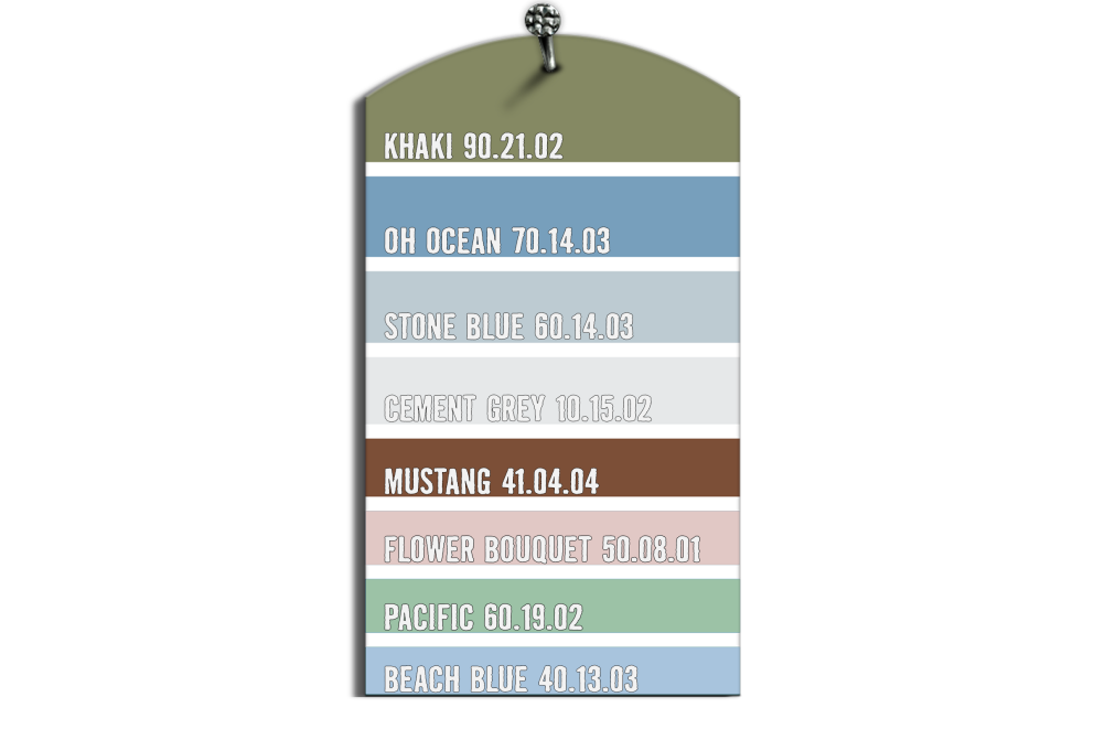 Kleurkaart woontrend Ocean 2025 . HORNBACH Kleurkaart woontrend Ocean 2025 . HORNBACH