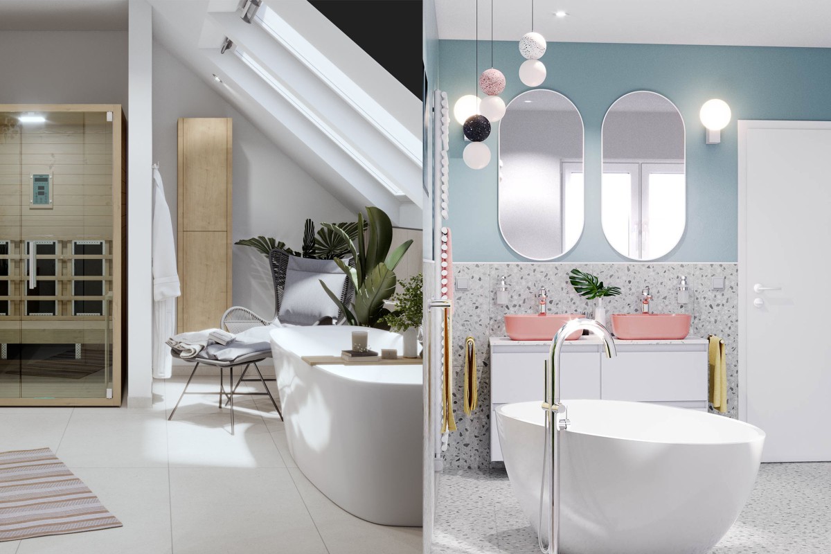 Moderne badkamer | HORNBACH 