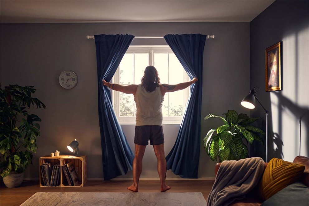 Gordijnen schoonmaken . HORNBACH
