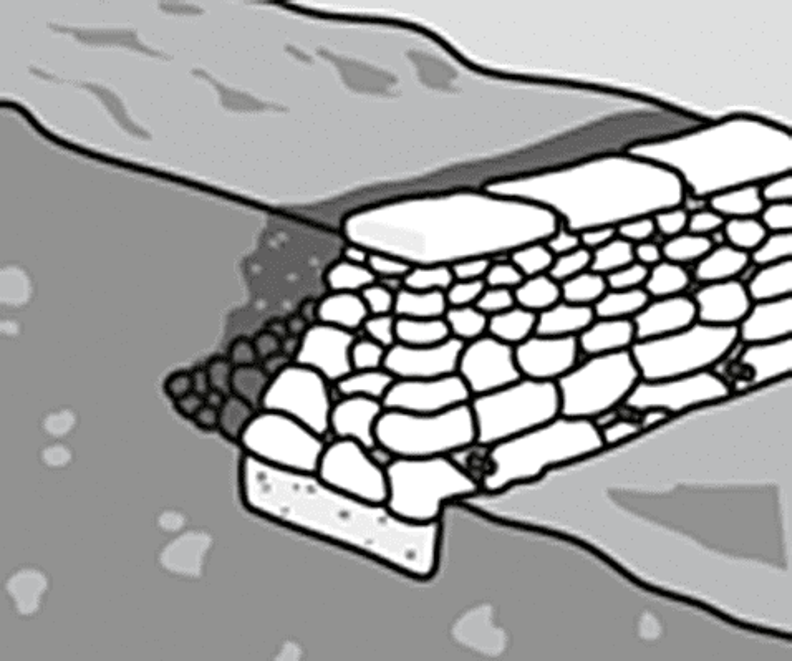  Muur van natuursteen bouwen stap 8 | HORNBACH 