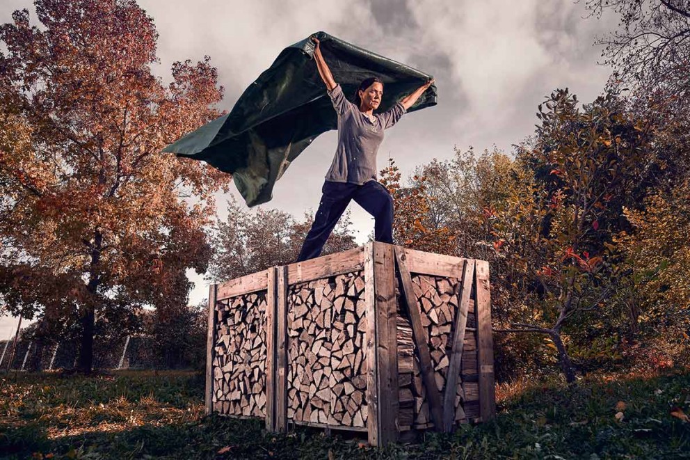 Haardhout bewaren . HORNBACH Haardhout bewaren . HORNBACH
