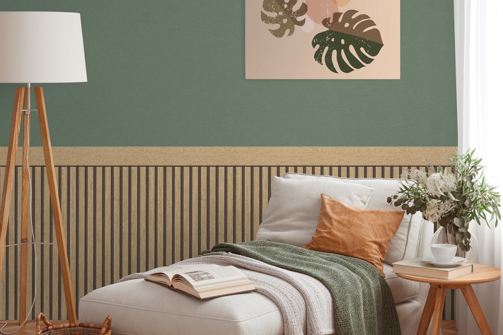 Lambrisering met behangranden | HORNBACH Lambrisering met behangranden | HORNBACH