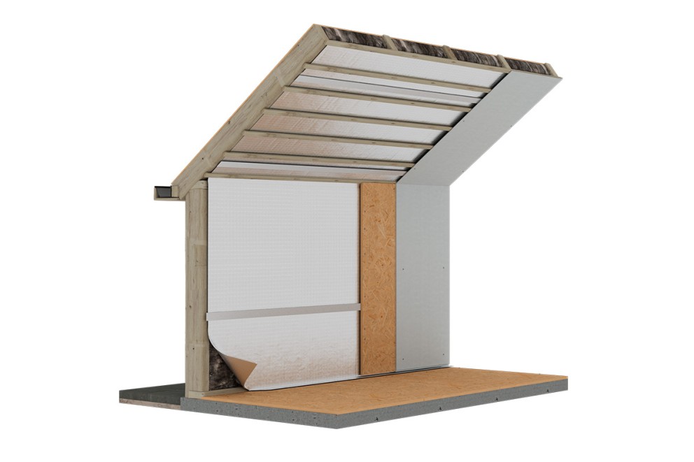 Dampdichte folie toepassing | HORNBACH Dampdichte folie toepassing | HORNBACH