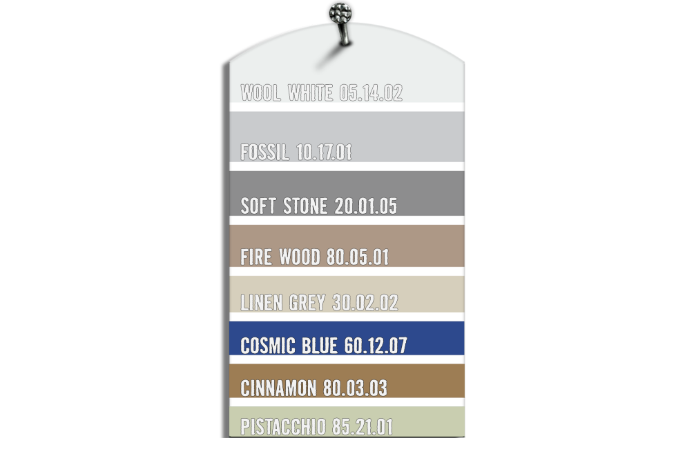 Kleurkaart woontrend neutral 2025 . HORNBACH Kleurkaart woontrend neutral 2025 . HORNBACH
