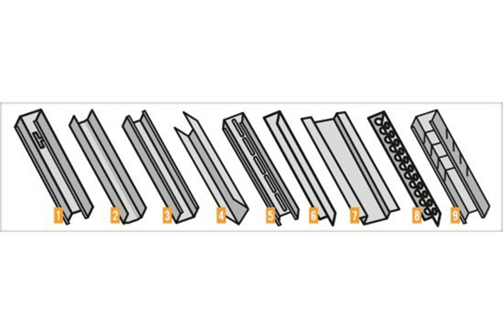 Verschillende soorten profielen . HORNBACH