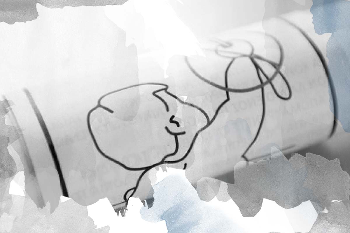Tekening op papierrol