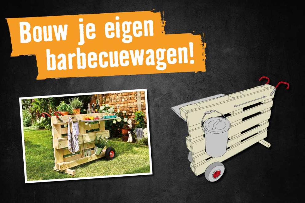 Thuisblijven . Stappenplan BBQ wagen . HORNBACH Thuisblijven . Stappenplan BBQ wagen . HORNBACH