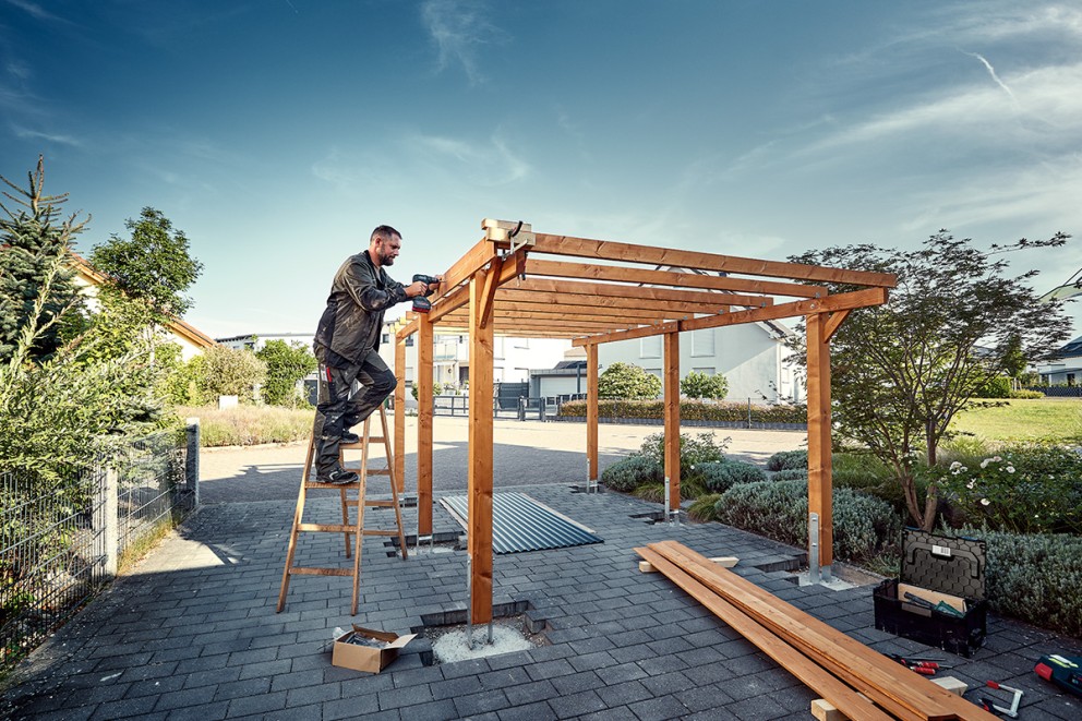 Carport bouwen . HORNBACH Carport bouwen . HORNBACH