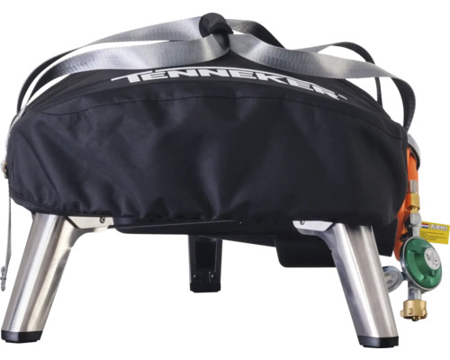 Draagbare gasbarbecue met hoes en draagriemen