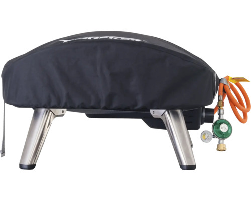 Draagbare gas pizzaoven met afdekking en gasdrukregelaar