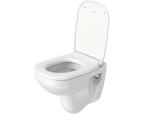 Wandcloset met diepspoeling, open spoelrand en softclose functie