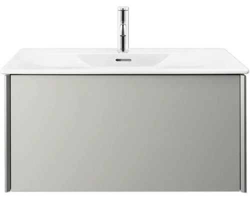 Wastafelonderkast met wastafel en kraan