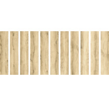 Wand- en vloertegel Firenze dark oak 23x120 cm