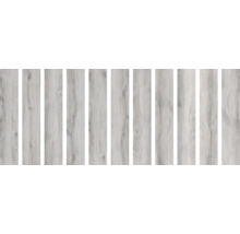 Wand- en vloertegel Firenze grijs oak 23x120 cm