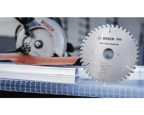 Cirkelzaagblad ''PRO Multi Material'' van Bosch met cirkelzaag