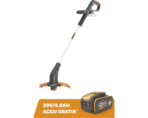 WORX Accu Grastrimmer WG157E.9 basic 20 V **GRATIS WORX ACCU**