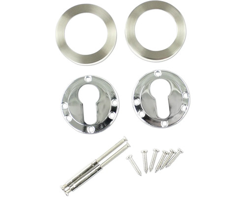 Veiligheidsbeslag met rozetten en bevestigingsmateriaal