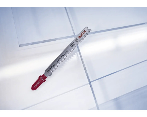 Bosch decoupeerzaagblad voor zuivere kunststofsneden