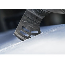 Bosch Logo multifunctioneel gereedschap zaagblad in gebruik