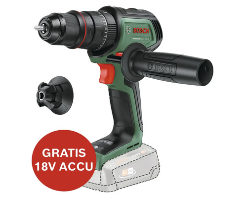 BOSCH Accu klopboor-/schroefmachine AdvancedImpact 18V-80 QuickSnap **gratis accu**