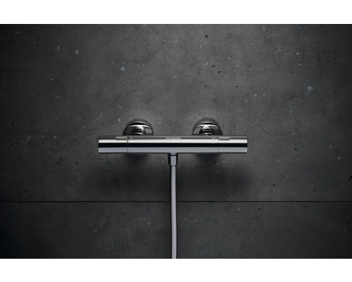 Opbouw douchethermostaatkraan met doucheslang