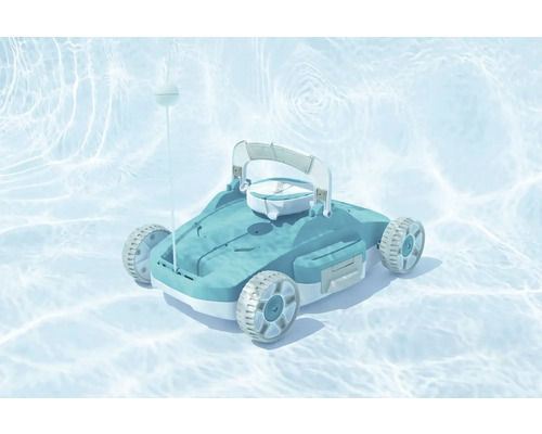 Automatische zwembadreinigingsmachine in het water