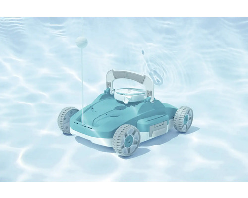 Automatische zwembadreinigingsmachine in het water