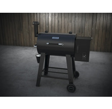 TENNEKER pelletgrill met rookovenfunctie, inclusief opbergrek en asopvangbak
