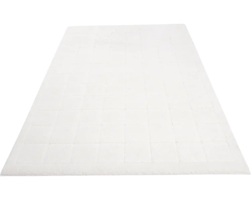 Rechthoekig tapijt met vierkant motief